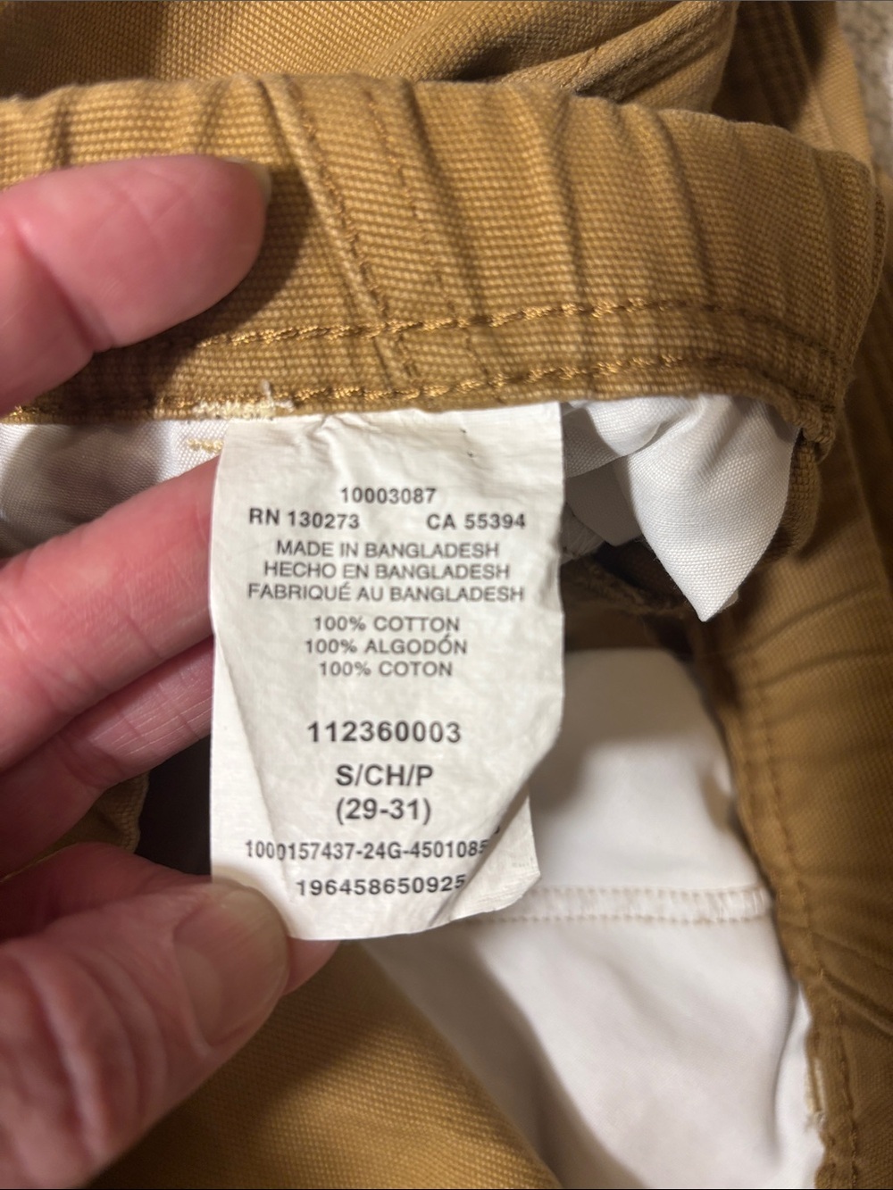 Men's Brown Utility Straight
Leg Cargo Work Pants - Drawstring Waist - Picture 4 of 14